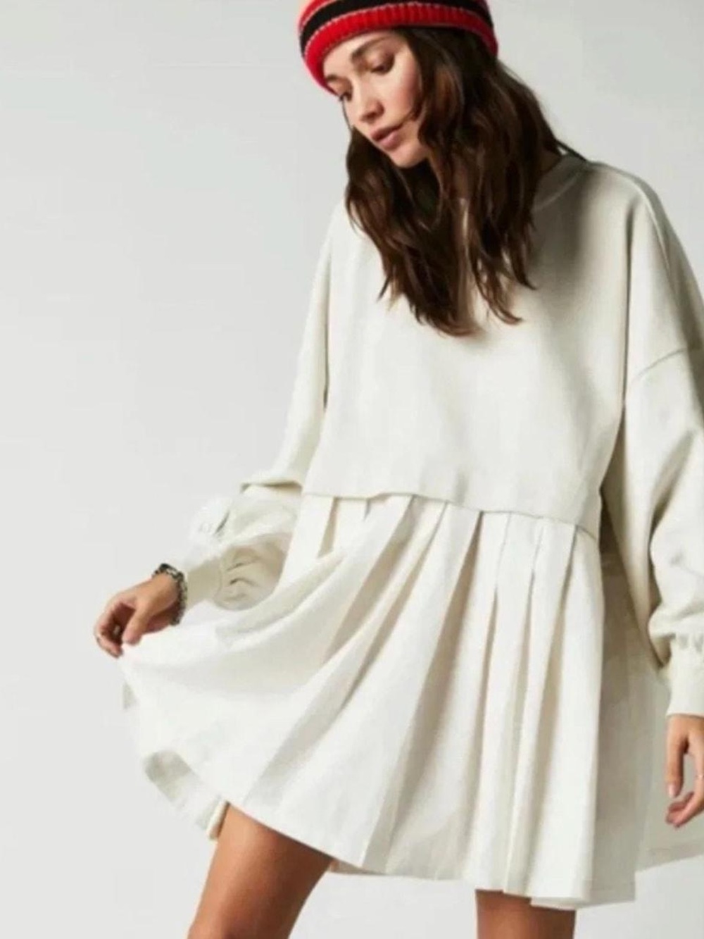 NWT Free People Eleanor Dress in Cream
